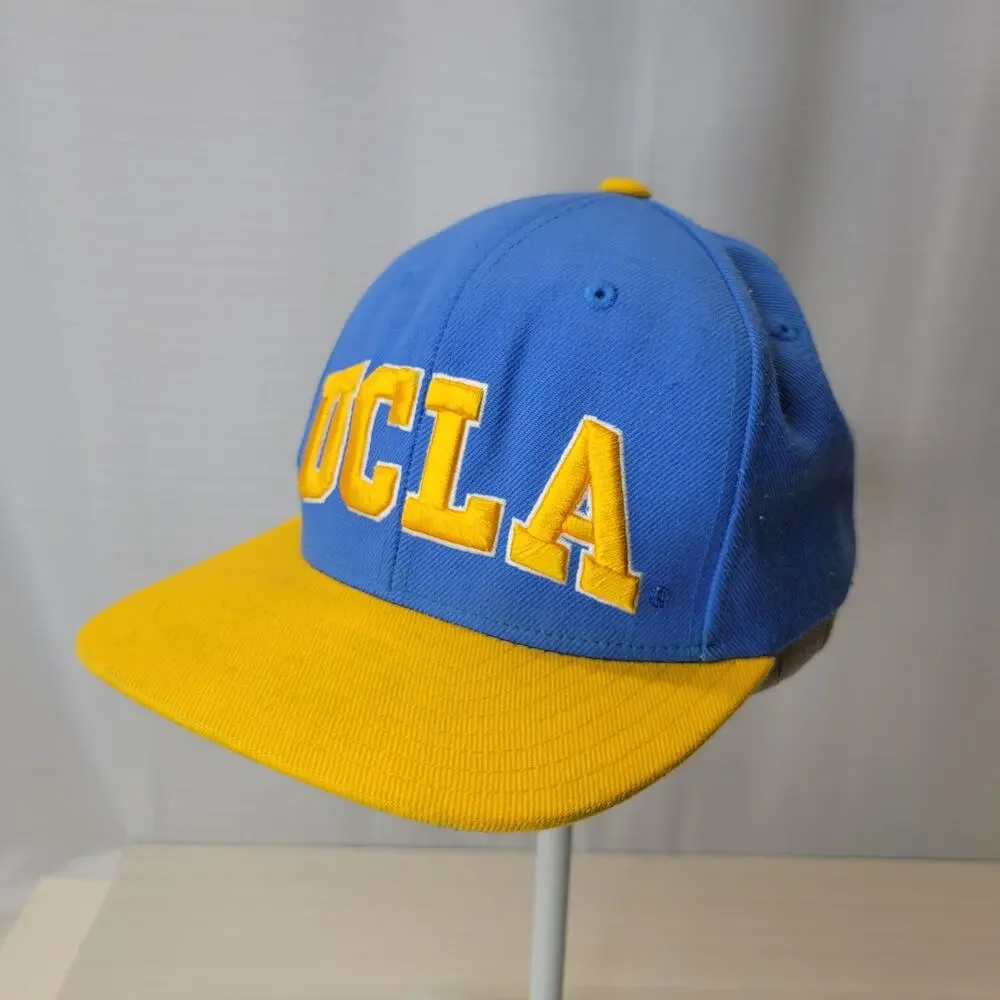 Adidas UCLA Blue Wool Yellow Bill Snap Back Baseball Hat